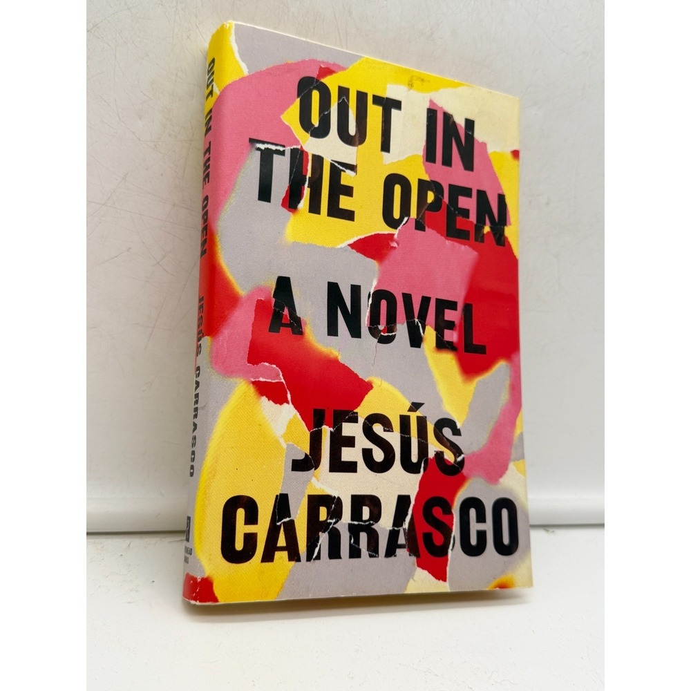 Out in the Open by Jesús Carrasco (2017) | Riverhead Books Edition | Hardcover